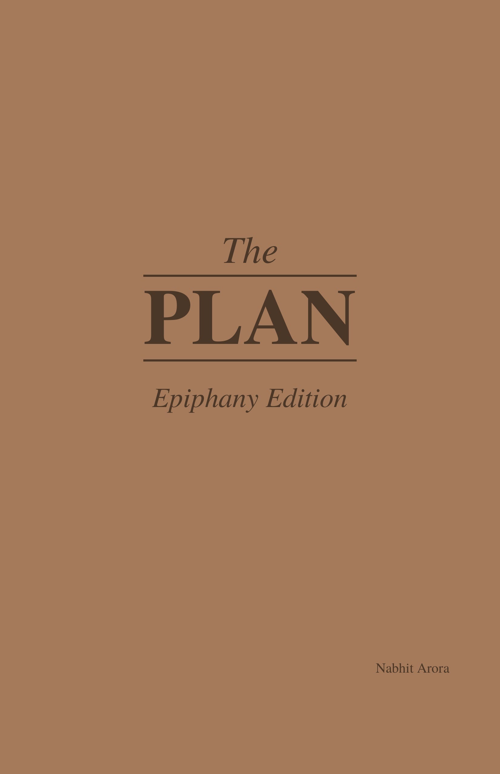 The Plan: Complete Set — All Five Editions