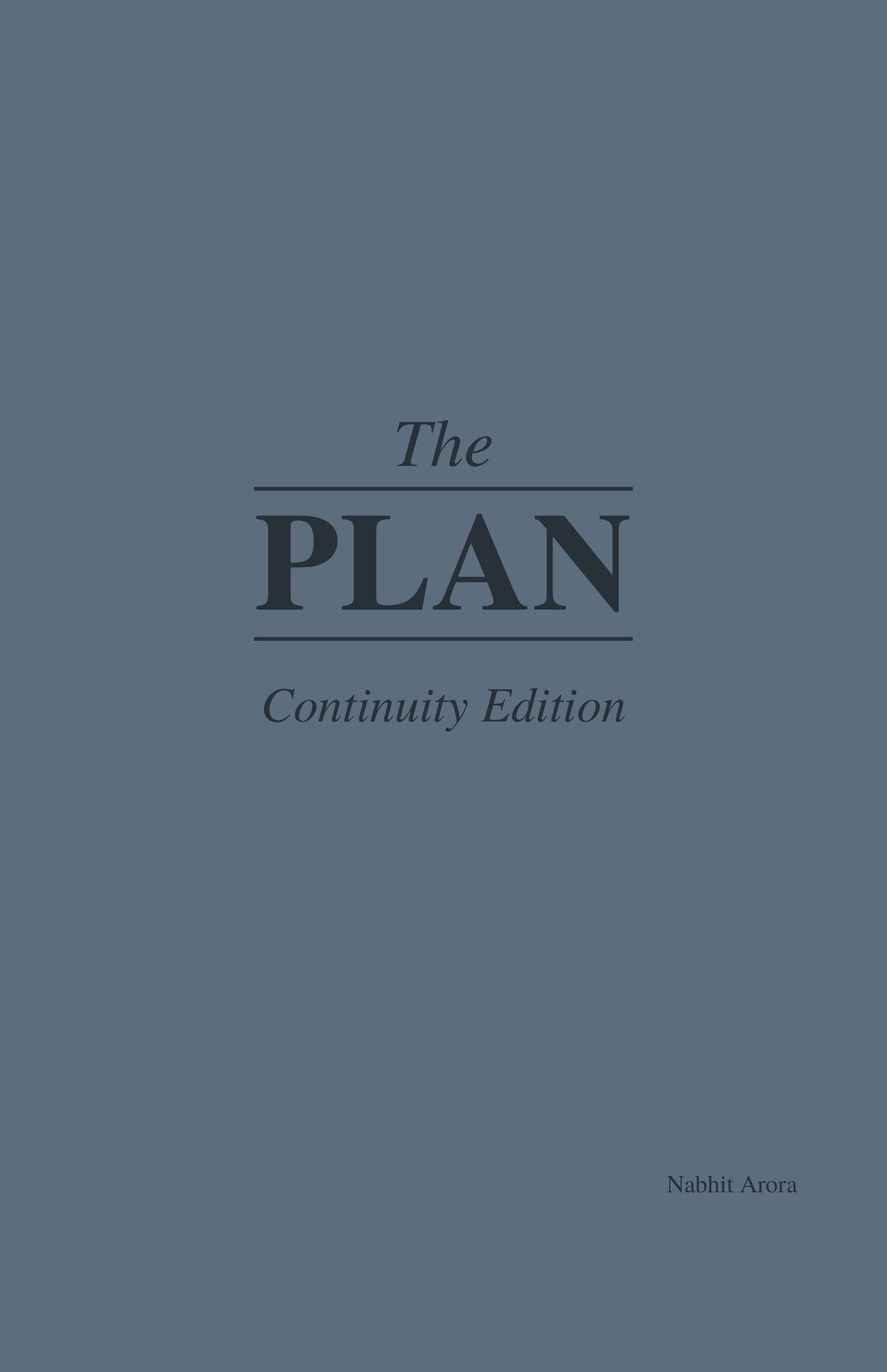 The Plan: The Trilogy — Three 90-Day Planners