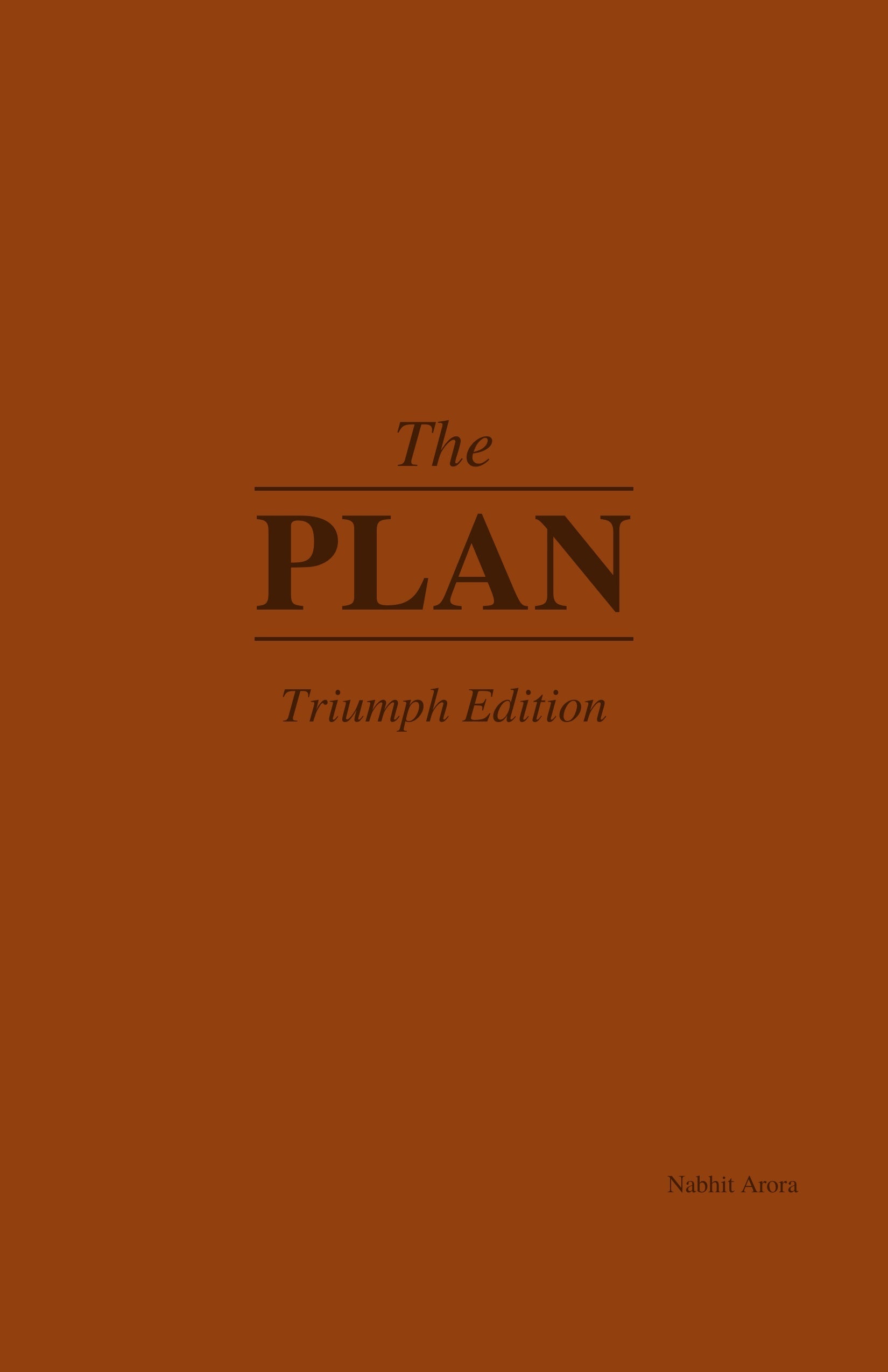 The Plan: Complete Set — All Five Editions