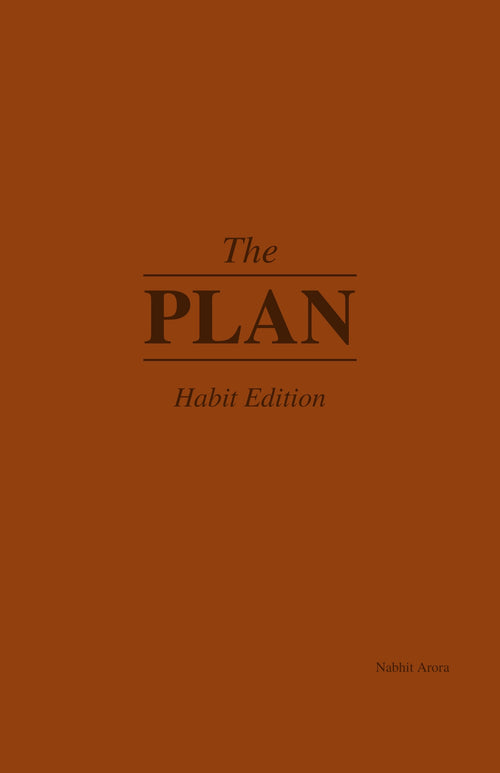 The Plan: Habit Edition — 90-Day Planner